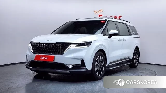 Kia Carnival 4th generation 2023 Белый из Кореи