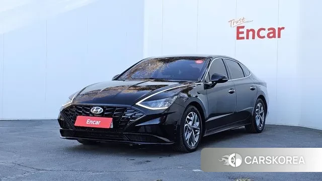 Hyundai Sonata (DN8) 2021 Черный из Кореи