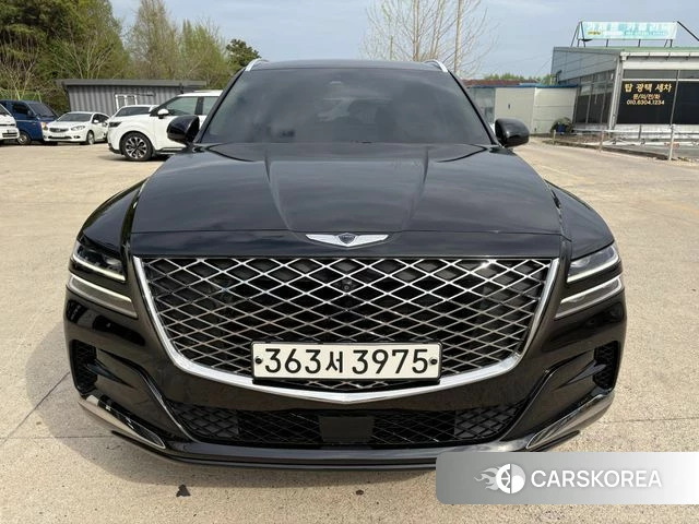 Genesis GV80 2021 Черный из Кореи