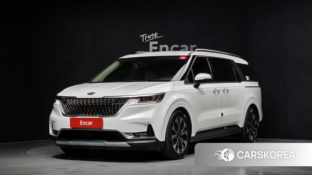 Kia Carnival 4th generation 2021 Белый из Кореи