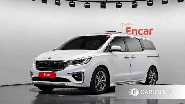 Kia The New Carnival 2020 Белый из Кореи