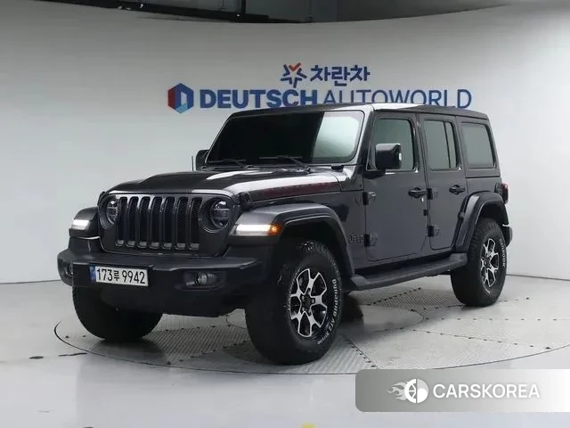 Jeep Wrangler (JL) 2021 Серый из Кореи