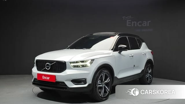 Volvo XC40 2021 Белый из Кореи