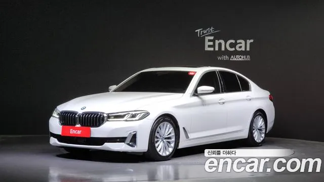 BMW 5 Series (G30) 2021 Белый из Кореи