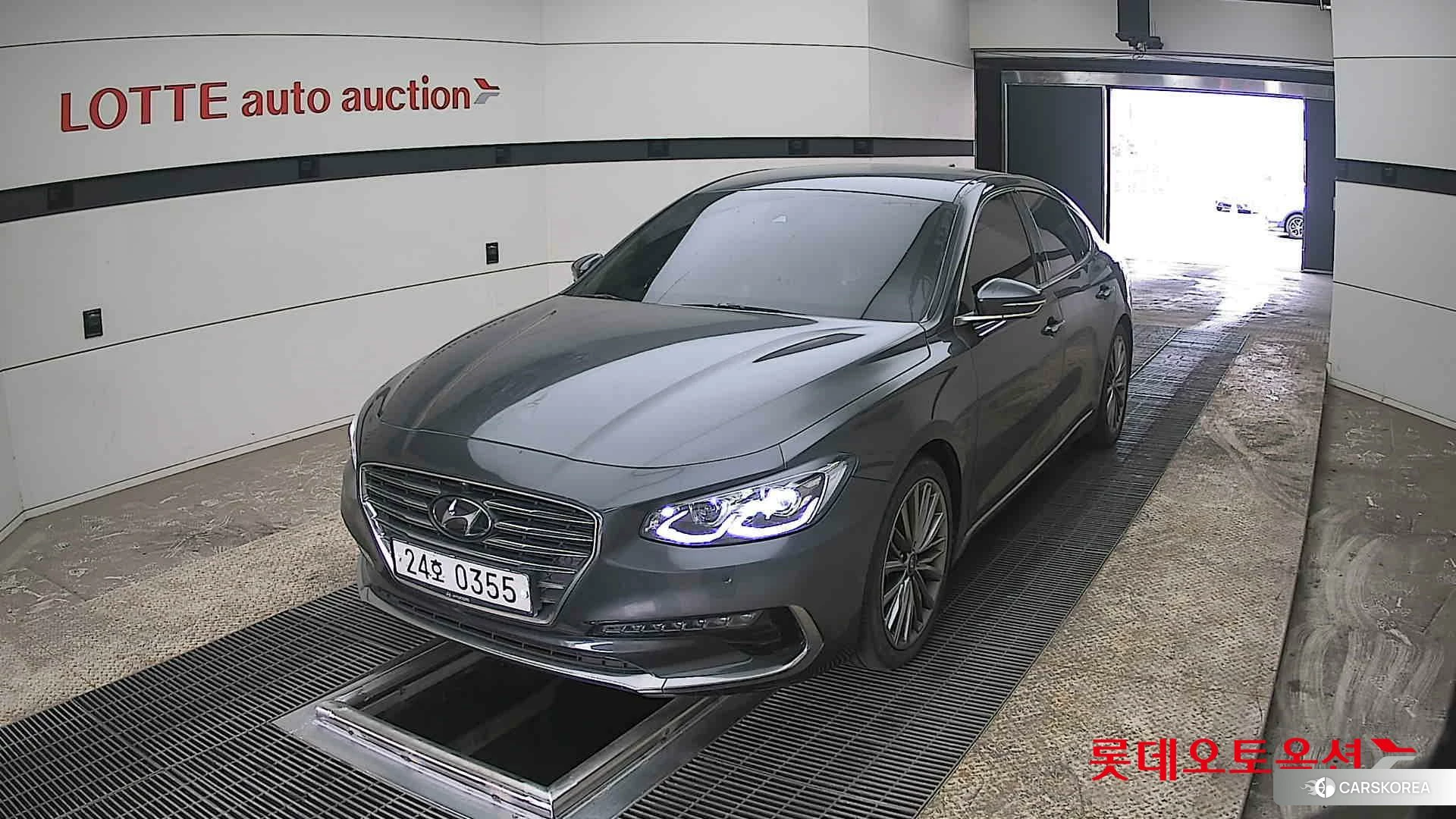 Hyundai Grandeur 2019 Nocturne Gray из Кореи