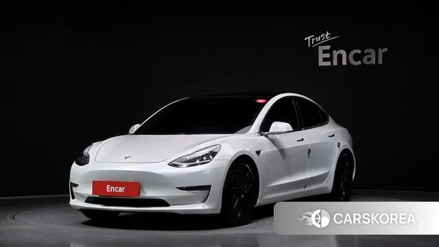 Tesla Model 3 2020 Белый из Кореи