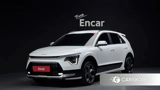 Kia Di Ol Nu Niro 2022 Белый из Кореи