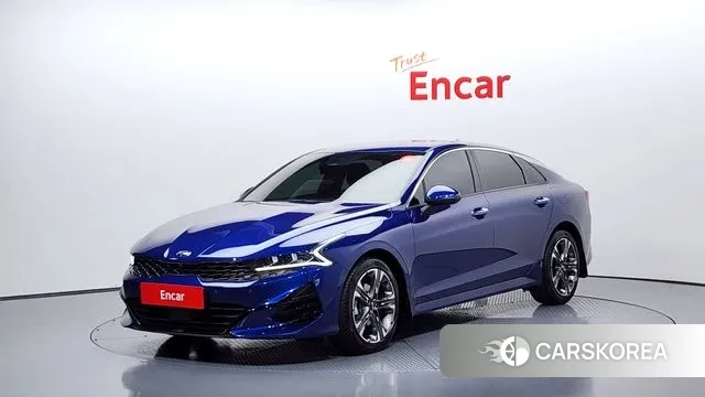 Kia K5 3rd generation 2021 Синий из Кореи