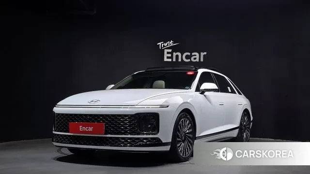 Hyundai Grandeur Hybrid (GN7) 2024 Белый из Кореи