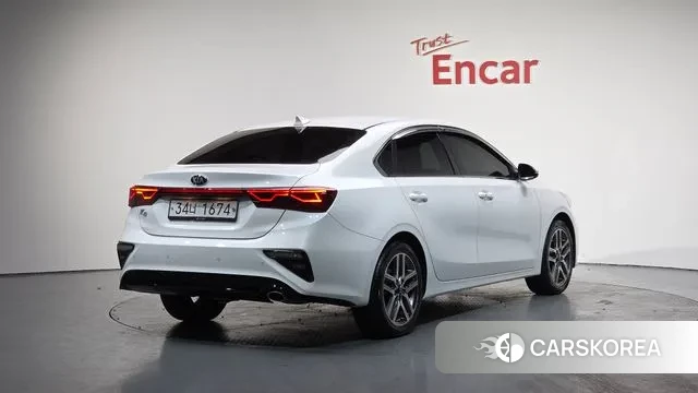 Kia Come New K3 2018 Белый из Кореи