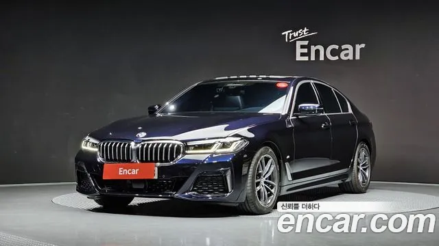 BMW 5 Series (G30) 2022 Черный из Кореи