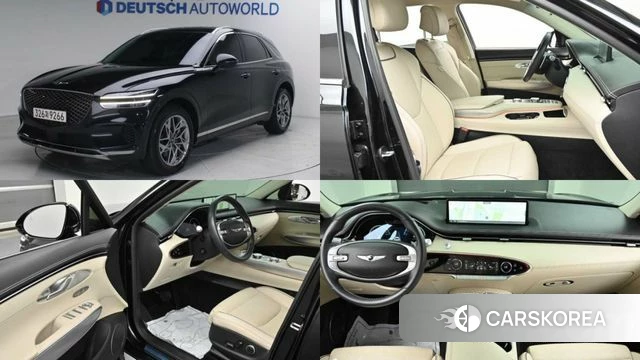 Genesis GV70 2022 Черный из Кореи
