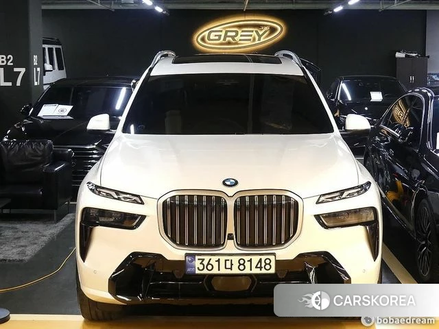 BMW X7 (G07) 2023 Белый из Кореи