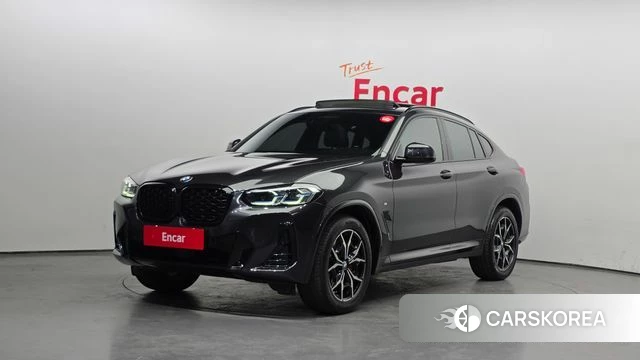 BMW X4 (G02) 2022 Серый из Кореи