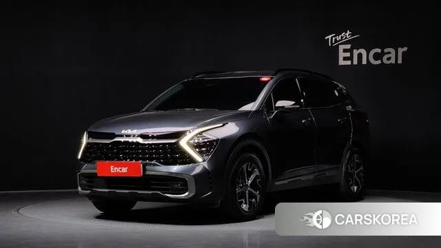 Kia Sportage 5th Generation Hybrid 2022 Серый из Кореи