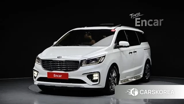 Kia The New Carnival 2018 Белый из Кореи