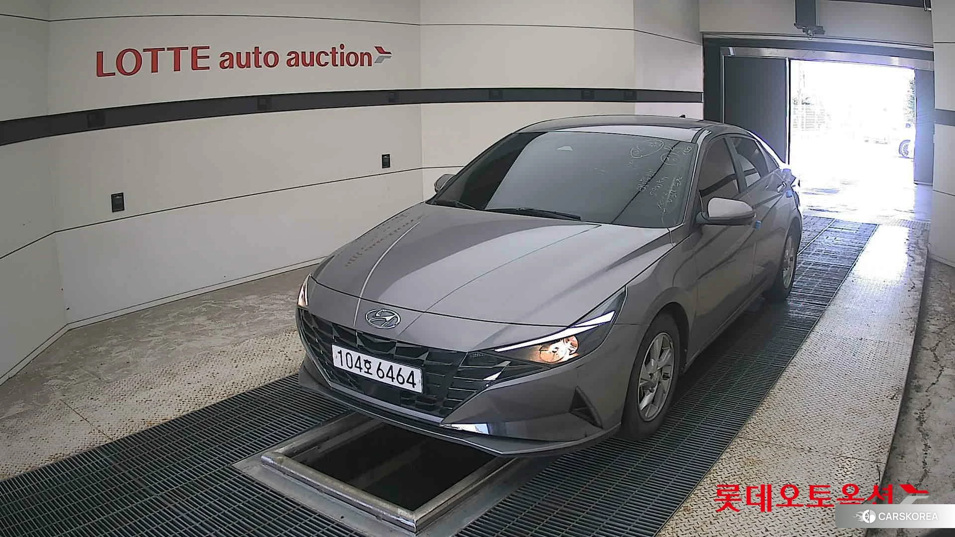 Hyundai Avante 2021 Fluid Metal из Кореи