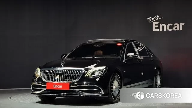 Mercedes-Benz S-Class W222 2018 Черный из Кореи