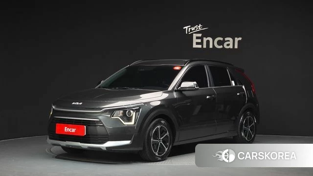 Kia Di Ol Nu Niro 2022 Серый из Кореи