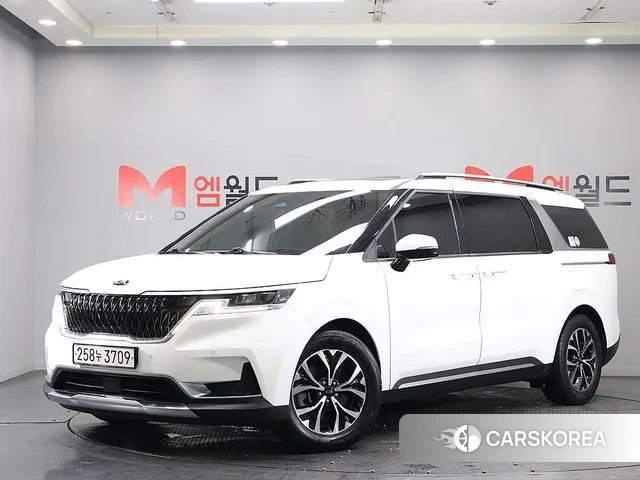 Kia Carnival 4th generation 2021 Белый из Кореи