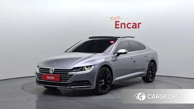 Volkswagen Arteon 2018 Серебряный из Кореи