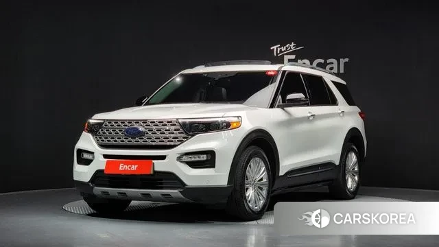 Ford Explorer 6th Generation 2023 Белый из Кореи