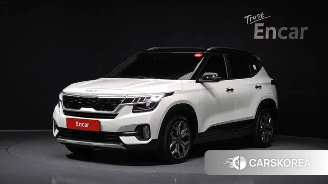 Kia Seltos 2021 Белый из Кореи