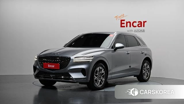Genesis GV70 2021 Серебристо-серый из Кореи