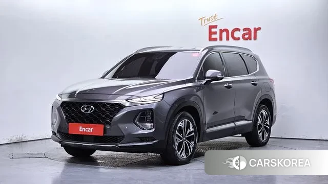 Hyundai Santa Fe TM 2018 Серый из Кореи