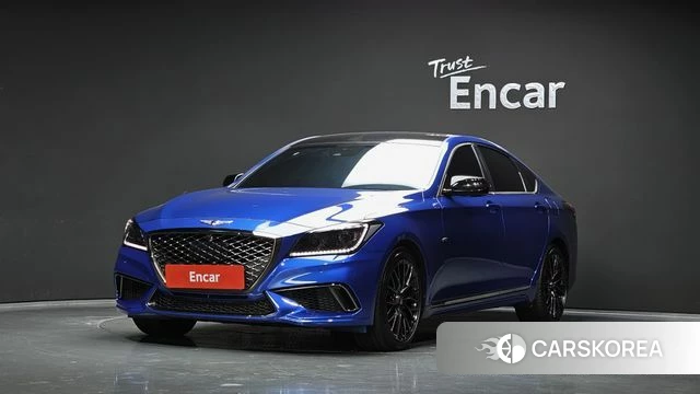 Genesis G80 2018 Синий из Кореи