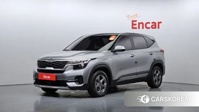 Kia Seltos 2021 Серый из Кореи