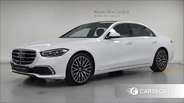Mercedes-Benz S-Class W223 2024 Белый из Кореи