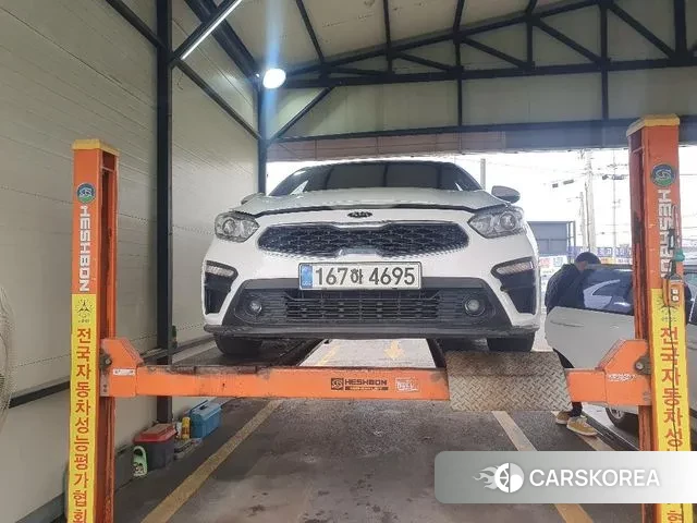 Kia Come New K3 2021 Белый из Кореи