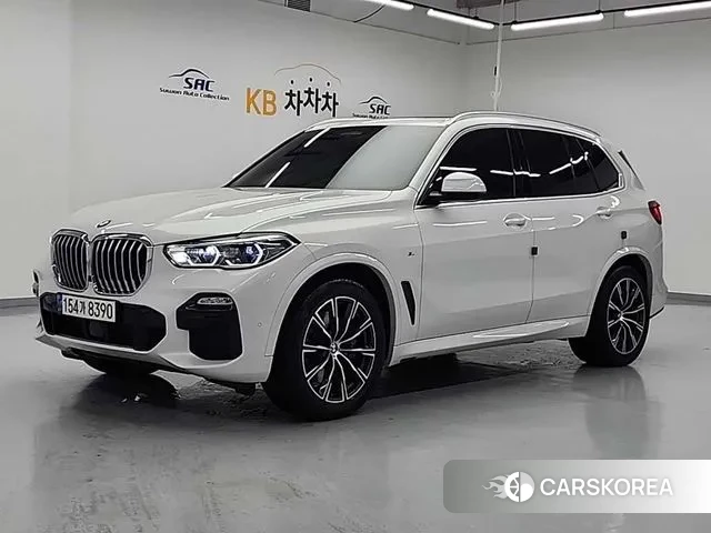 BMW X5 (G05) 2021 Белый из Кореи