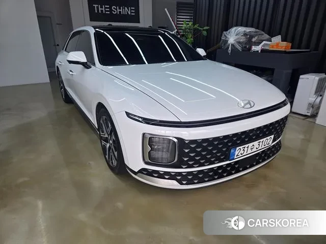 Hyundai Grandeur (GN7) 2023 Белый из Кореи