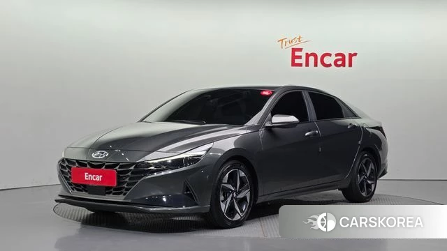 Hyundai Avante Hybrid (CN7) 2022 Серый из Кореи