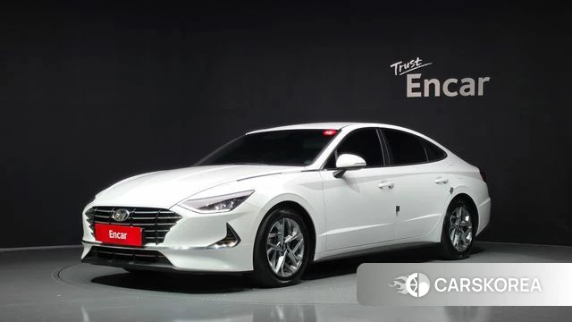 Hyundai Sonata (DN8) 2022 Белый из Кореи