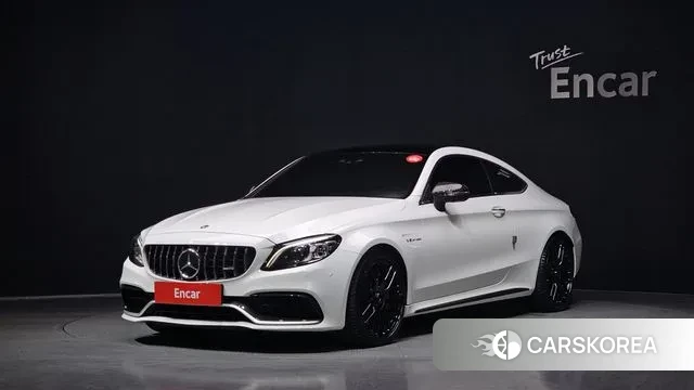 Mercedes-Benz C-Class W205 2021 Белый из Кореи