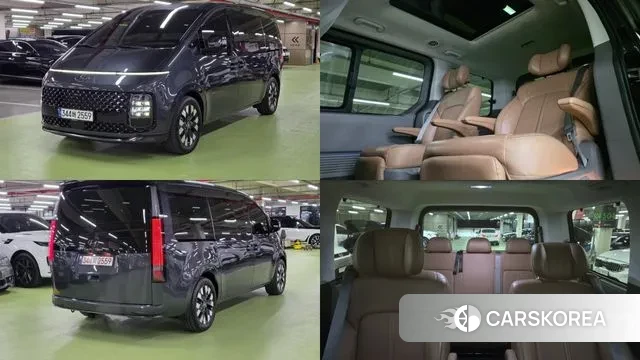 Hyundai Staria 2021 Серый из Кореи