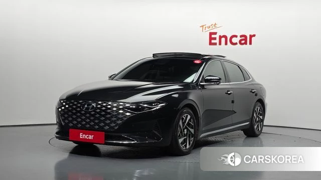 Hyundai The New Grandeur IG Hybrid 2021 Черный из Кореи