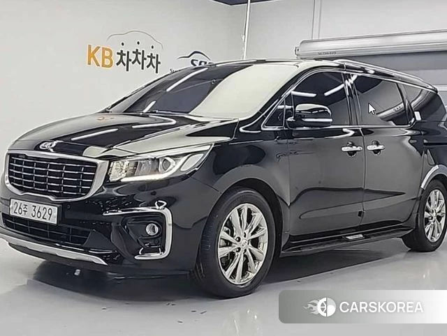 Kia The New Carnival 2019 Черный из Кореи