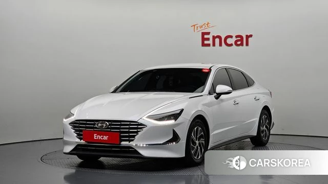 Hyundai Sonata Hybrid (DN8) 2020 Белый из Кореи