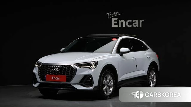 Audi Q3 (F3) 2023 Белый из Кореи