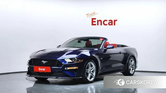 Ford Mustang 2020 Синий из Кореи