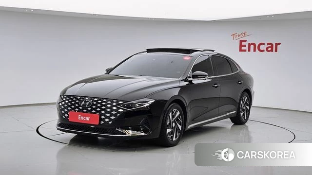 Hyundai The New Grandeur IG Hybrid 2022 Черный из Кореи