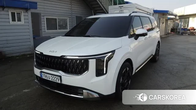 Kia The New Carnival 4th Generation 2025 Белый из Кореи