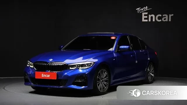 BMW 3 Series (G20) 2021 Синий из Кореи