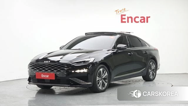 Kia K8 Hybrid 2022 Черный из Кореи