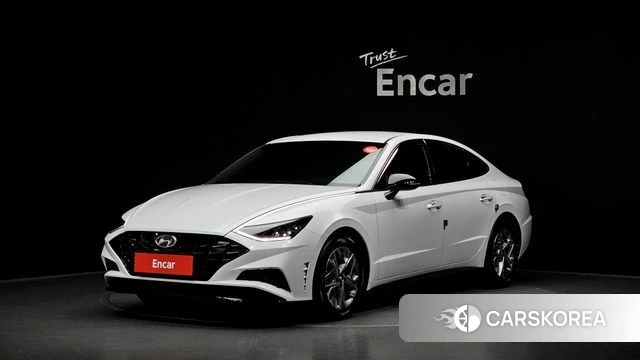Hyundai Sonata (DN8) 2022 Белый из Кореи