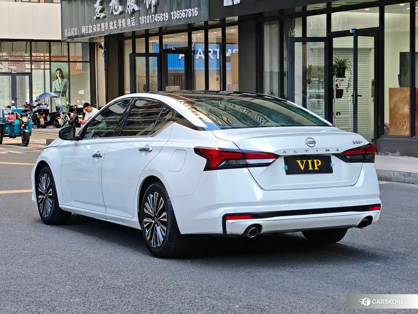 Nissan Altima 2023 Белый из Китая
